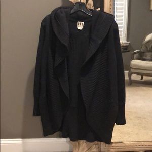 Haute hippie hood cardigan xs